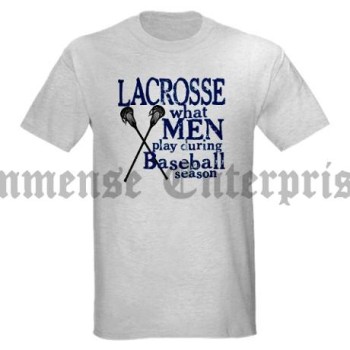 Men Play Lacrosse Light T-Shirt